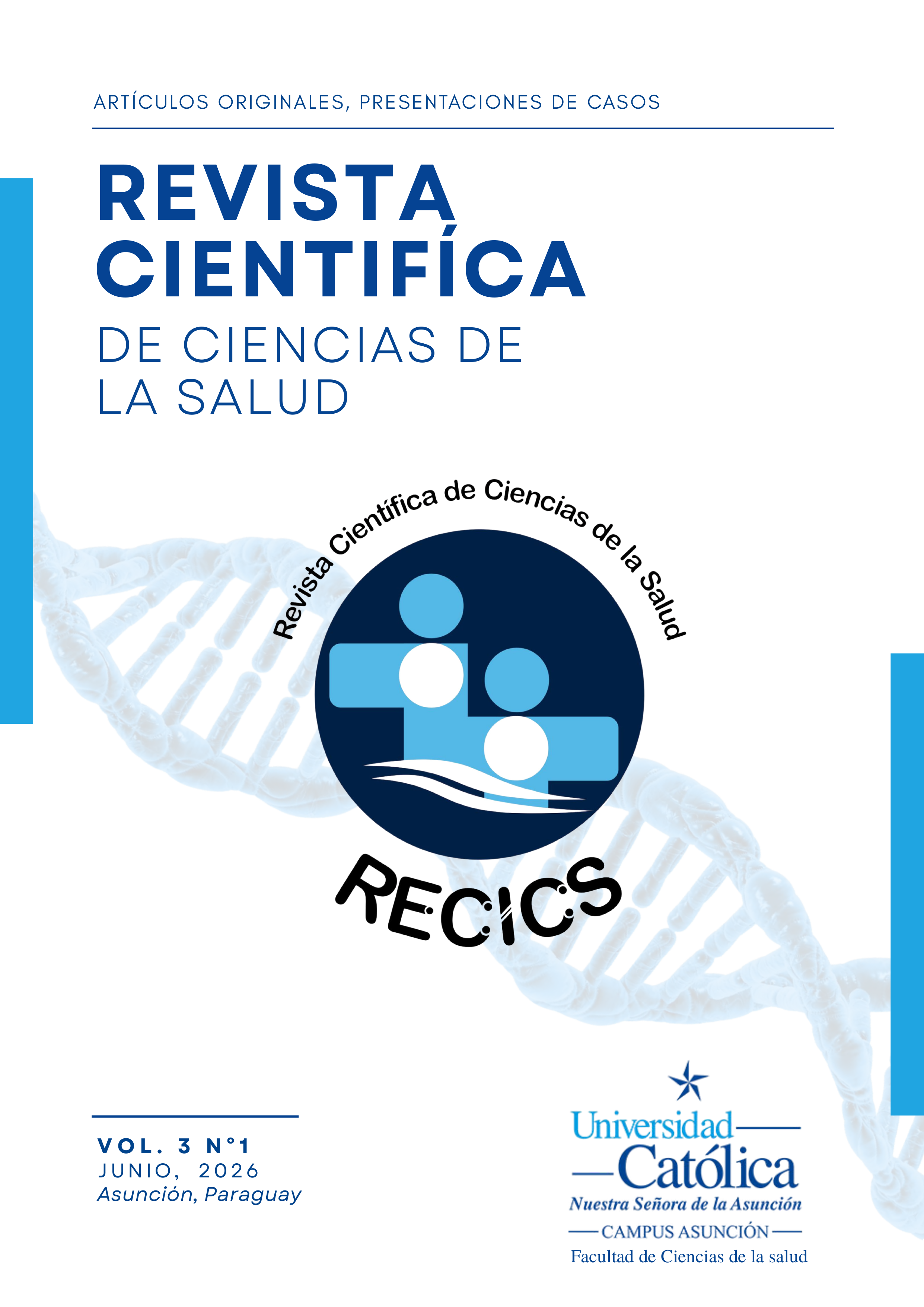 					View Vol. 3 No. 1 (2026): Revista científica de la Facultad de Ciencias de la Salud de la Universidad Católica de Asunción
				