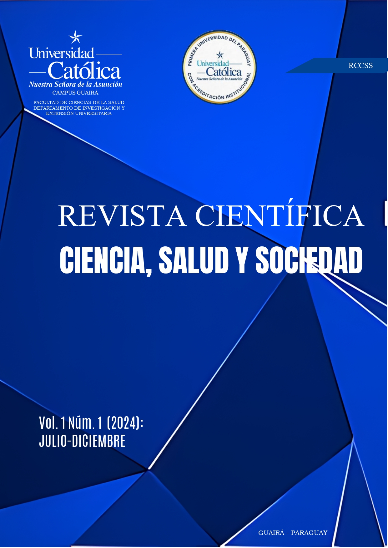 					Ver Vol. 1 Núm. 1 (2024): Revista Científica Ciencia, Salud, Sociedad
				